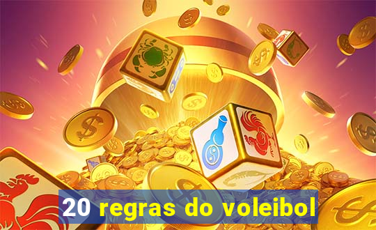 20 regras do voleibol